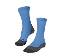 FALKE TK2 Explore Cool W So respirantes 1 paire, Chaussettes de randonnée Femme, Gris Morning Sky 6546, 41-42
