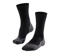FALKE TK2 Explore Cool W So respirantes 1 paire, Chaussettes de randonnée Femme, Noir Black-Mix 3010, 39-40