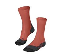 FALKE TK2 Explore Cool W So respirantes 1 paire, Chaussettes de randonnée Femme, Orange Coral 8017, 37-38