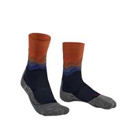 FALKE TK2 Explore Crest M SO laine épaisses anti-ampoule 1 paire, Chaussettes de randonnée Homme, Bleu (Marine 6123), 46-48