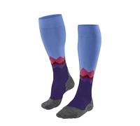 FALKE TK2 Explore Long M Kh laine fil fonctionnel anti-ampoule épaisses 1 paire, Chaussettes de randonnée Homme, Violet Purple 6300, 46-48