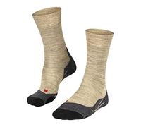 FALKE TK2 Explore Melange M SO laine épaisses anti-ampoule 1 paire, Chaussettes de randonnée Homme, Vert (Khaki 7093), 42-43