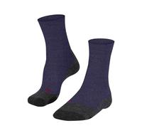 FALKE TK2 Explore Melange W SO laine épaisses anti-ampoule 1 paire, Chaussettes de randonnée Femme, Violet (Viola 8745), 39-40