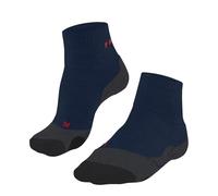 FALKE TK2 Explore Short M Sso laine anti-ampoule épaisses 1 paire, Chaussettes de randonnée Homme, Bleu Stone Blue 6599, 42-43