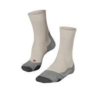 FALKE TK2 Explore W So laine fil fonctionnel 1 paire, Chaussettes de randonnée Femme, Beige Natural 4200, 37-38