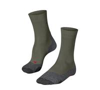 FALKE TK2 Explore W So laine fil fonctionnel 1 paire, Chaussettes de randonnée Femme, Vert Olive 7830, 39-40