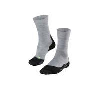 FALKE TK2 Explore M So laine fil fonctionnel anti-ampoule épaisses 1 paire, Chaussettes de randonnée Homme, Gris Light Grey 3403-O, 46-48