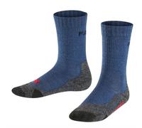 Falke Chaussettes de randonnée TK2 K mixte enfant Bleu Dark Blue 6680 Taille 23-26 1 paire