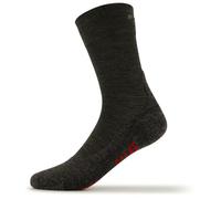 FALKE TK2 Explore Sensitive M SO laine épaisses anti-ampoule 1 paire, Chaussettes de randonnée Homme, Noir (Black-Mix 3010), 44-45