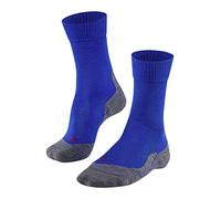 FALKE TK5 Wander M SO laine fines anti-ampoule 1 paire, Chaussettes de randonnée Homme, Bleu (Yve 6714), 42-43