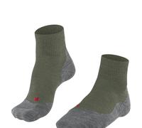Falke TK5 Wander Short Homme Kaki - Chaussettes et guêtres outdoor hommes 42/43