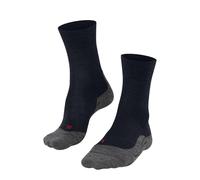 FALKE TK5 Wander W So laine 1 paire, Chaussettes de randonnée Femme, Bleu Marine 6120, 39-40
