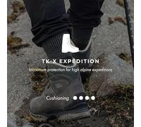 FALKE TKX Expedition W So laine 1 paire, Chaussettes de randonnée Femme, Vert Olive 7830, 39-40