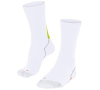 Falke Unisexe BC Impulse Rayé Polyester Chaussettes - blanc