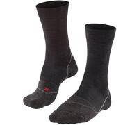 Falke Unisexe BC Plaine La laine Chaussettes - Noir