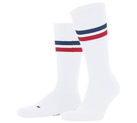 Falke Unisexe Dynamic Rayé Coton Chaussettes - blanc