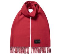 Falke Unisexe Plaine La laine Écharpe - rouge