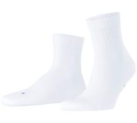 Falke Unisexe Run Rib Plaine Coton Chaussettes - blanc