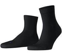 Falke Unisexe Run Rib Plaine Coton Chaussettes - Noir