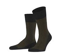 FALKE Uptown Tie M So coton fantaisie 1 paire, Chaussettes Homme, Gris Anthracite Melange 3095, 39-40