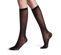 FALKE Vitalize 20 DEN W Kh transparentes avec contention 1 paire, Chaussettes longues Femme, Noir Black 3009, 35-38