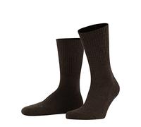 FALKE Walkie Light U So laine unies 1 paire, Chaussettes Mixte, Marron Dark Brown 5450, 42-43