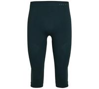 FALKE Warm 3/4 M Ti Fil Fonctionnel séchage Rapide 1 pièce, Couche de Base inférieure Homme, Vert Holly 7385, L
