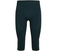 FALKE Warm 3/4 M Ti Fil Fonctionnel séchage Rapide 1 pièce, Couche de Base inférieure Homme, Vert Holly 7385, M