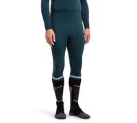 FALKE Warm 3/4 M Ti Fil Fonctionnel séchage Rapide 1 pièce, Couche de Base inférieure Homme, Vert Holly 7385 Trend, XL
