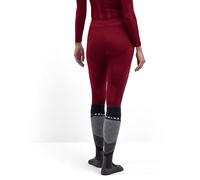 Falke - Collant technique chaud - 3/4 Tights Warm W Merlot pour Femme - Taille L - Bordeaux Bordeaux L