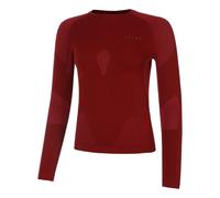 Falke Warm Haut manches longues Femmes-rouge, Taille S
