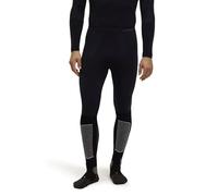 FALKE Warm Long M Ti Fil Fonctionnel séchage Rapide 1 pièce, Couche de Base inférieure Homme, Noir Black 3000, M