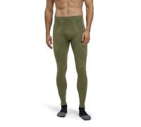 FALKE Warm Long M Ti Fil Fonctionnel séchage Rapide 1 pièce, Couche de Base inférieure Homme, Vert Herb 7754, L