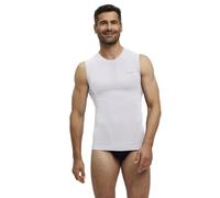 FALKE Warm M S/l SH Fil Fonctionnel séchage Rapide 1 pièce, Couche de Base supérieure Homme, Blanc White 2860, XXL