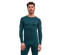 Falke Warm Maillot de corps Hommes-vert, Taille M