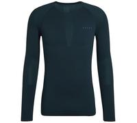 FALKE Warm Round Neck M L/s SH Fil Fonctionnel séchage Rapide 1 pièce, Couche de Base supérieure Homme, Vert Holly 7385, M
