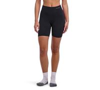 FALKE Warm Short W Ti Fil Fonctionnel séchage Rapide 1 pièce, Couche de Base inférieure Femme, Noir Black 3000, XL