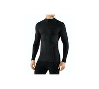 Falke Warm Zip Shirt Tight Fit Homme Noir - Base-layers de running hommes XXL