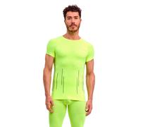 Falke Warmsleeve Maillot de corps Hommes - jaunes fluo, Taille XXL