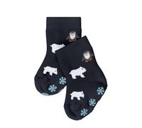 FALKE Winter Animals B HP Coton Picots sur la Semelle Chaussettes stoppeurs, Bleu Space Blue 6116, 80-92 Mixte bébé