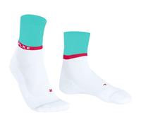 Falke RU4 Endurance Compression Chaussettes De Running Femmes-Blanc,Turquoise, Taille 37-38