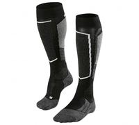 FALKE SK2 Intermediate W KH laine chaudes épaisses 1 paire, Chaussettes de ski Femme, Noir (Black-Mix 3010), 37-38