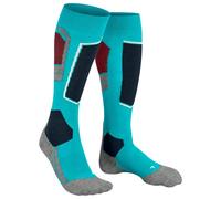Falke - Women's SK 4 - Chaussettes de ski - EU 37/38 - peacock blue