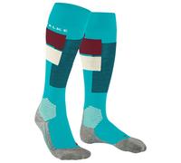 Falke - Women's SK4 Advanced - Chaussettes de ski - EU 39-40 - peacock blue