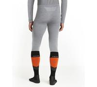 FALKE Wool-Tech 3/4 M Ti Laine Fil Fonctionnel séchage Rapide 1 pièce, Couche de Base inférieure Homme, Gris Grey-Heather 3757, XXL