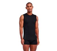 FALKE Wool-Tech Light M S/l SH Laine Fil Fonctionnel séchage Rapide 1 pièce, Couche de Base supérieure Homme, Noir Black 3000, XXL