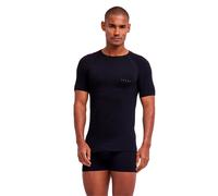 FALKE Wool-Tech Light M S/s TS Fil Fonctionnel Laine séchage Rapide 1 pièce, Couche de Base supérieure Homme, Noir Black 3000, XXL