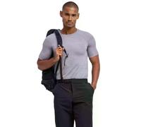 FALKE Wool-Tech Light Protective M S/s TS Laine Fil Fonctionnel séchage Rapide 1 pièce, Couche de Base supérieure Homme, Gris Grey-Heather 3757, M