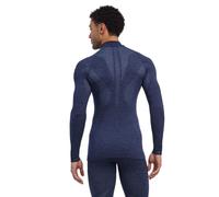 Falke - Wool-Tech Long Sleeve Zip - Sous-vêtement thermique homme Space Blue - XL