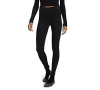 FALKE Wool-Tech Long W TI Laine séchage Rapide 1 pièce, Couche de Base inférieure Femme, Noir (Black 3000), XS